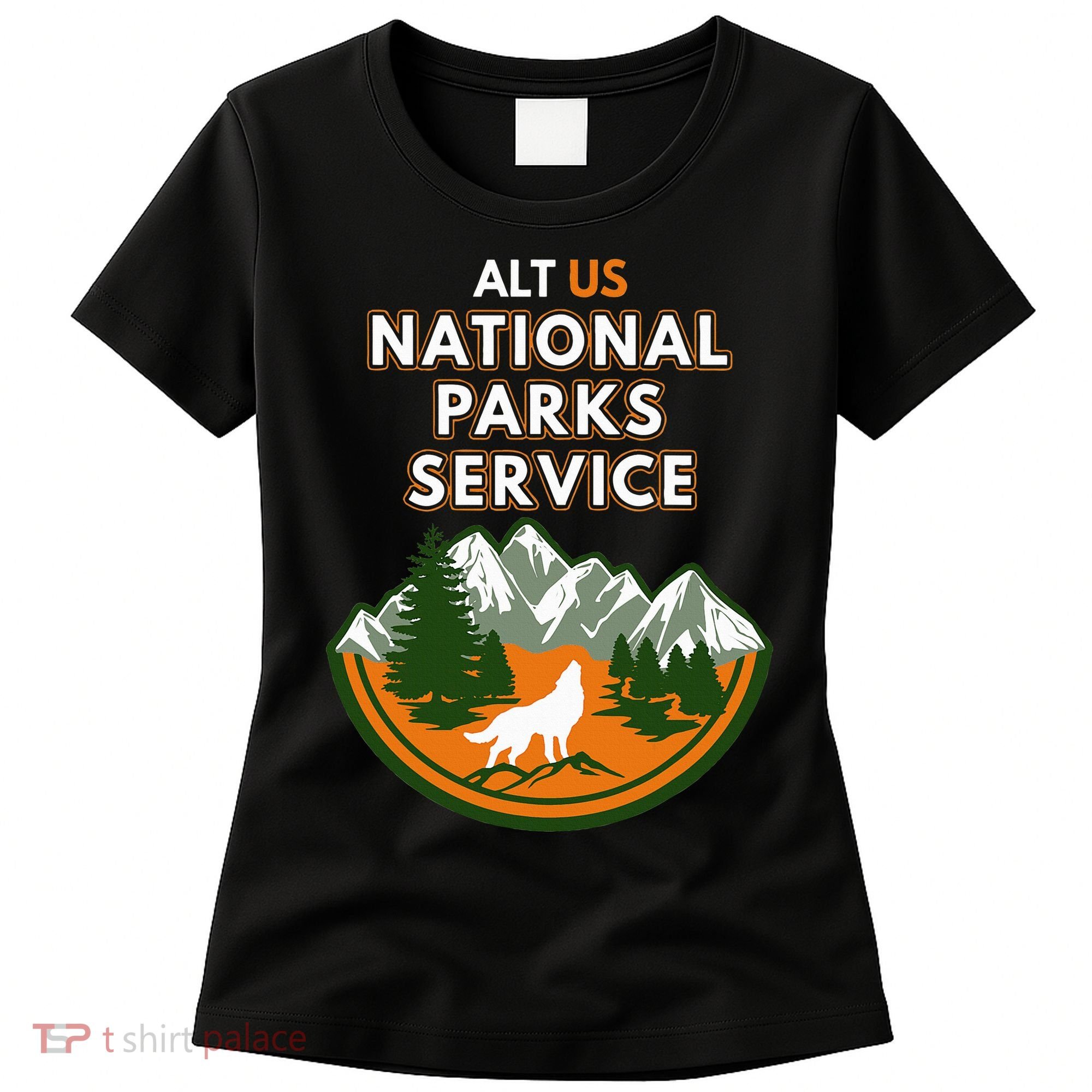Resist Alt Us National Parks Service Women's T-Shirt