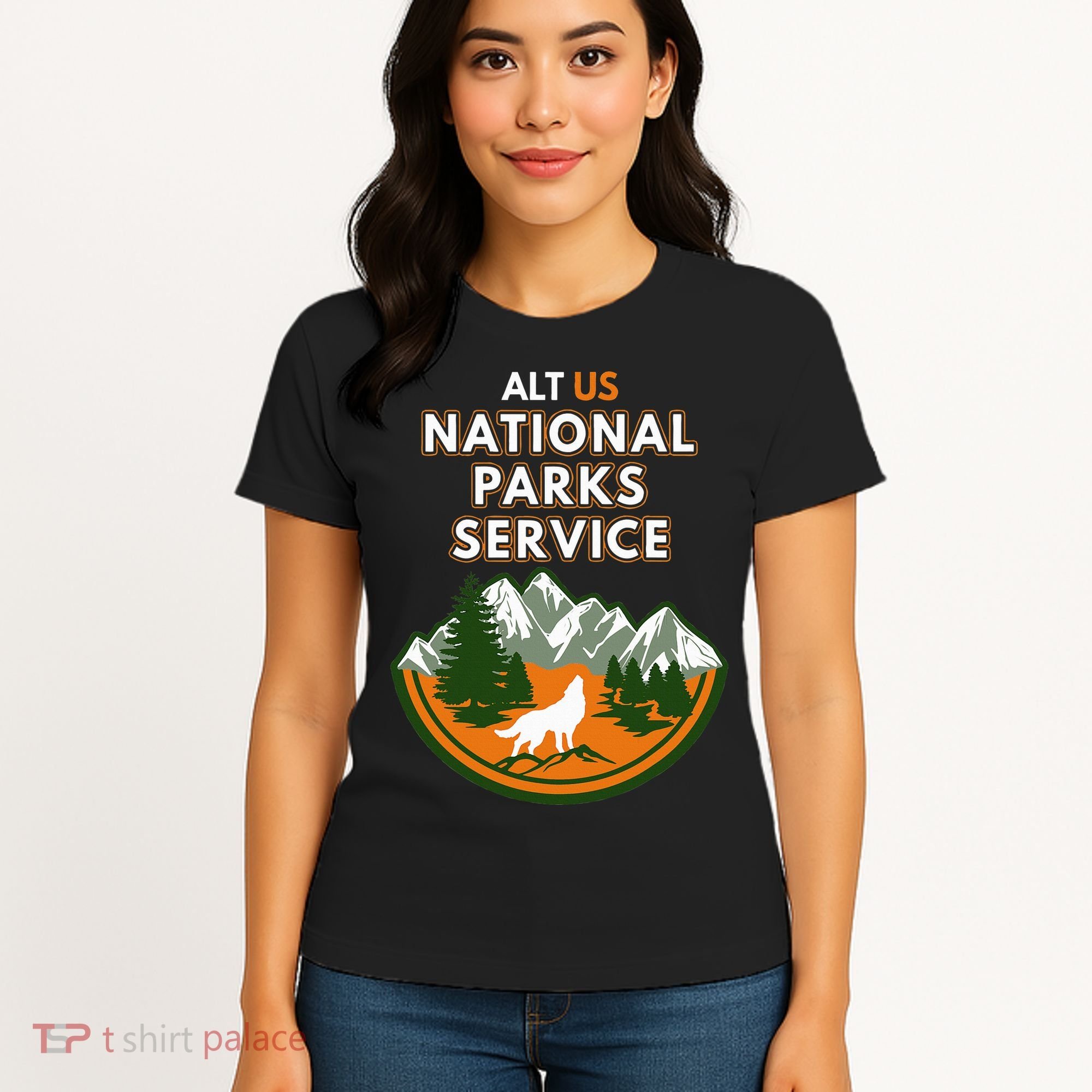 Resist Alt Us National Parks Service Women's T-Shirt