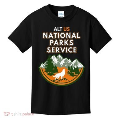 Resist Alt Us National Parks Service Kids T-Shirt