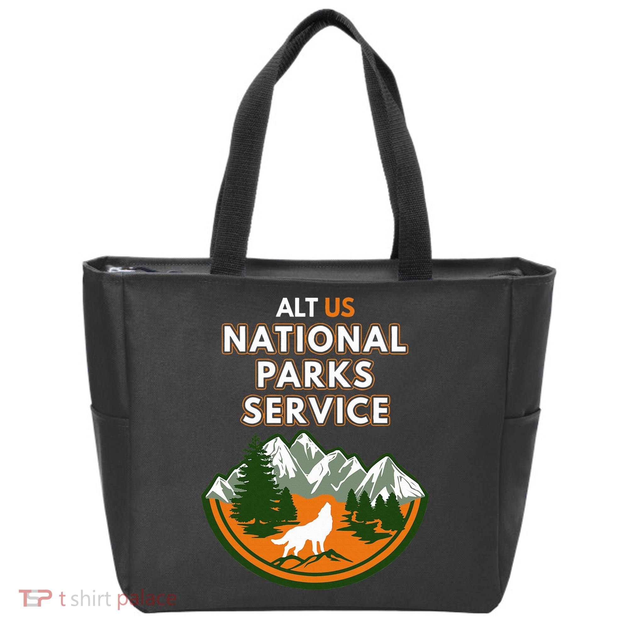 Resist Alt Us National Parks Service Tote Bag