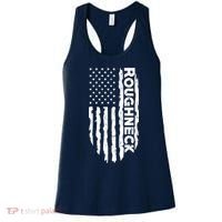 Roughneck - American US Flag Oilfield Patriot Women's Tank Top thumb 0