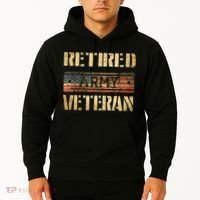 Retired army veteran Hoodie thumb 2