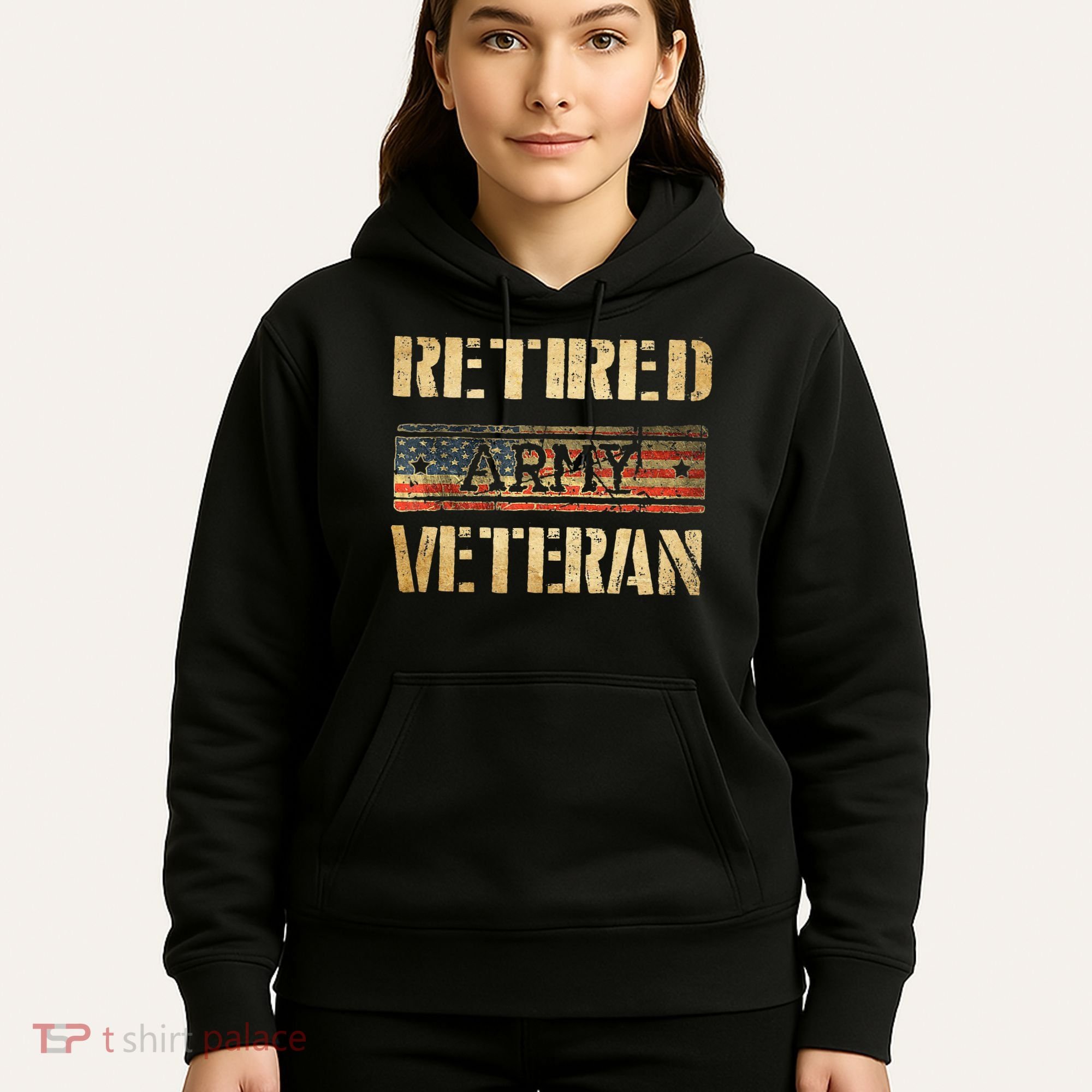 Retired army veteran Hoodie