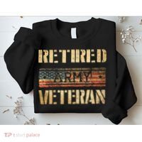 Retired army veteran Sweatshirt thumb 2