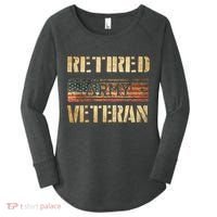 Retired army veteran Women's Perfect Tri Tunic Long Sleeve Shirt thumb 0