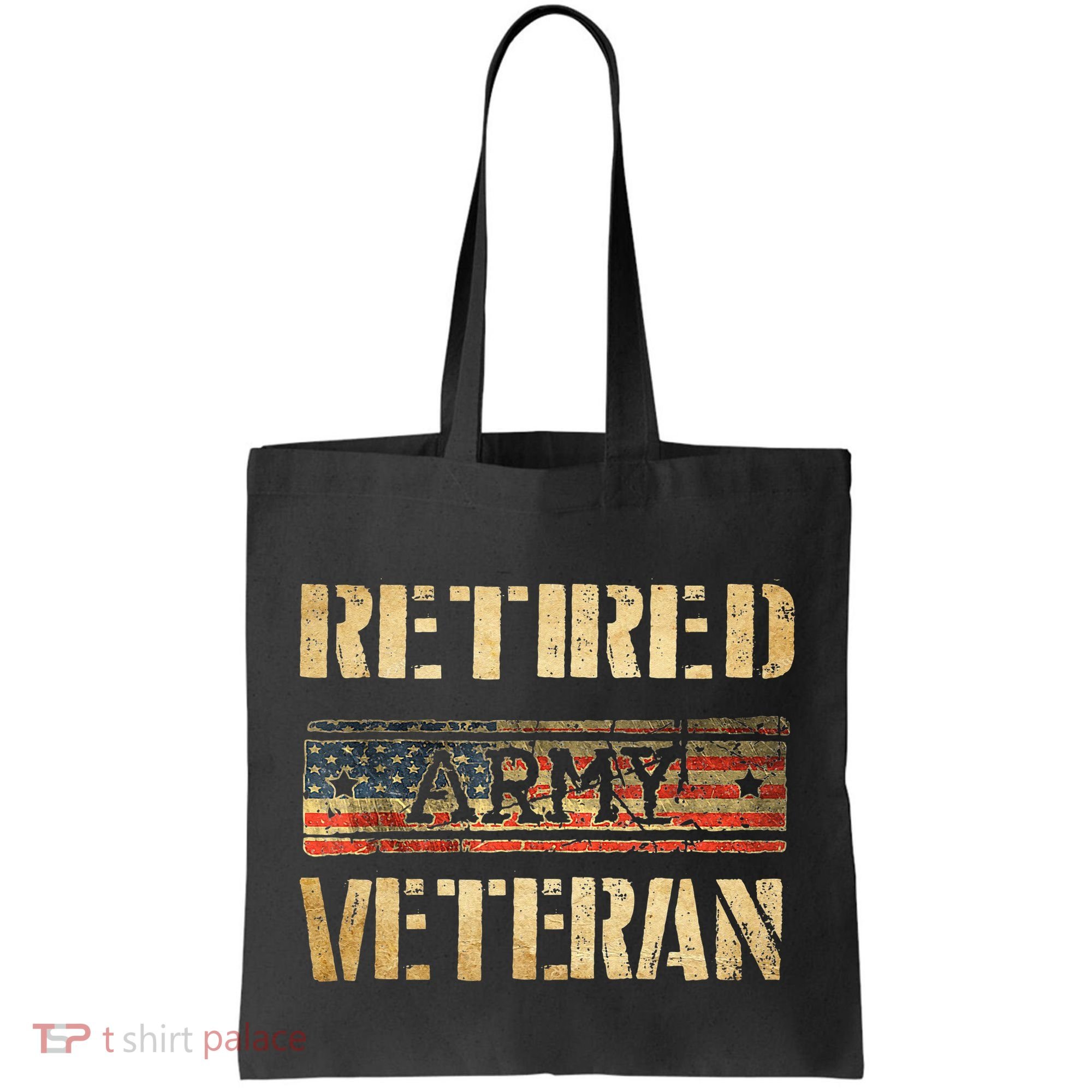 Retired army veteran Tote Bag