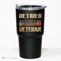 Retired army veteran Tumbler thumb 0