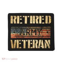 Retired army veteran Mousepad thumb 0
