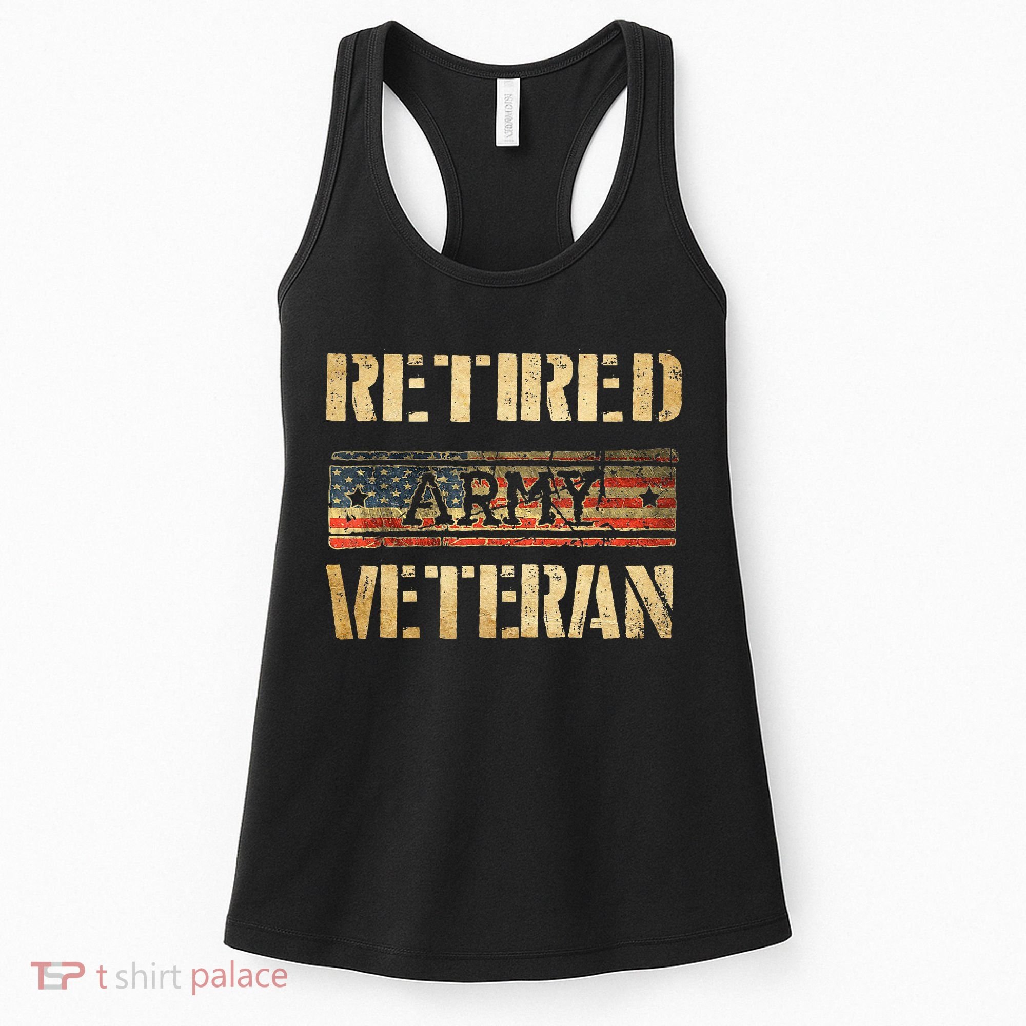 Retired army veteran Women's Tank Top