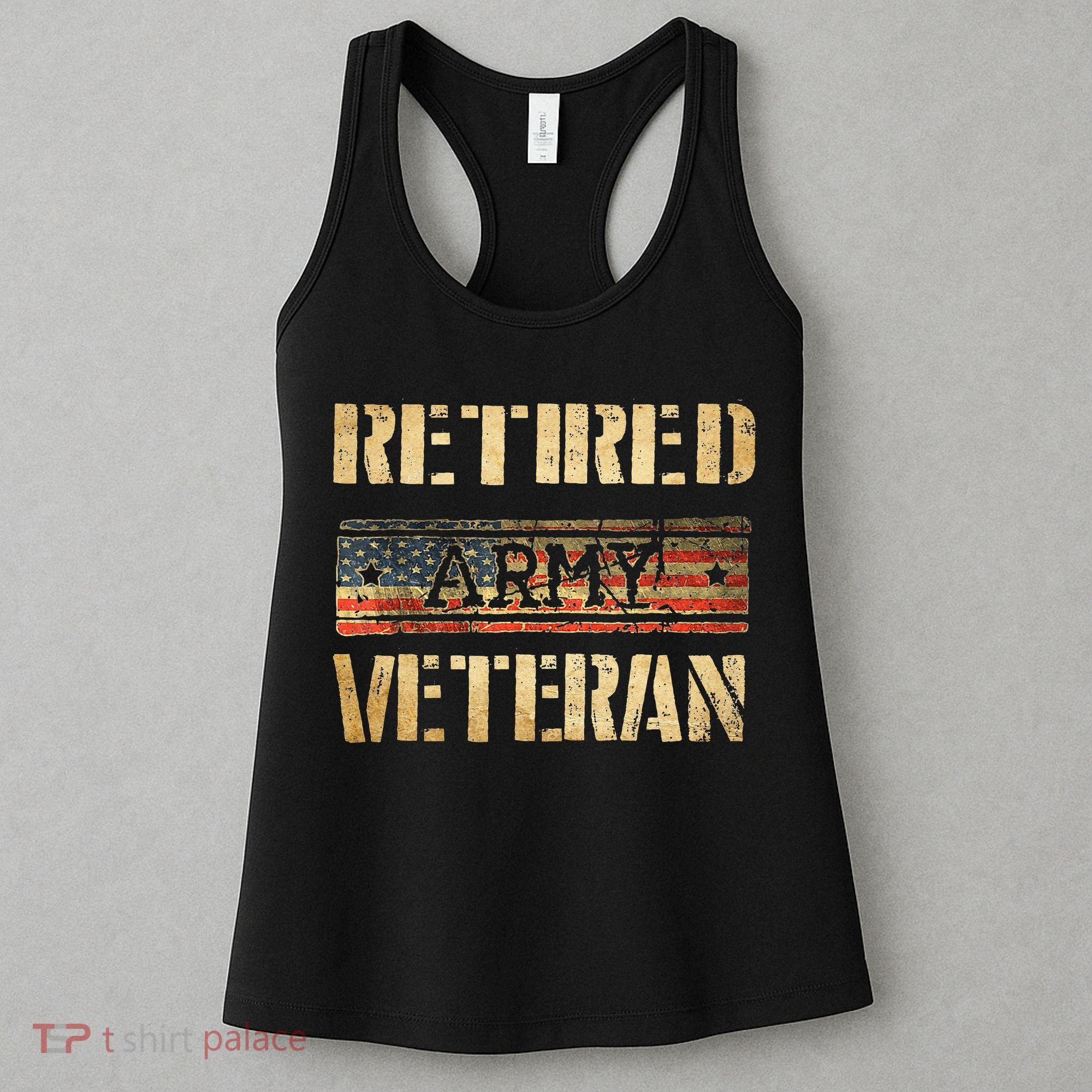 Retired army veteran Women's Tank Top