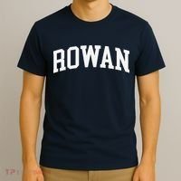 Rowan Arch Vintage Retro College Athletic Sports T-Shirt thumb 3