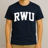 Rwu Arch Vintage Retro College Athletic Sports T-Shirt thumb 3