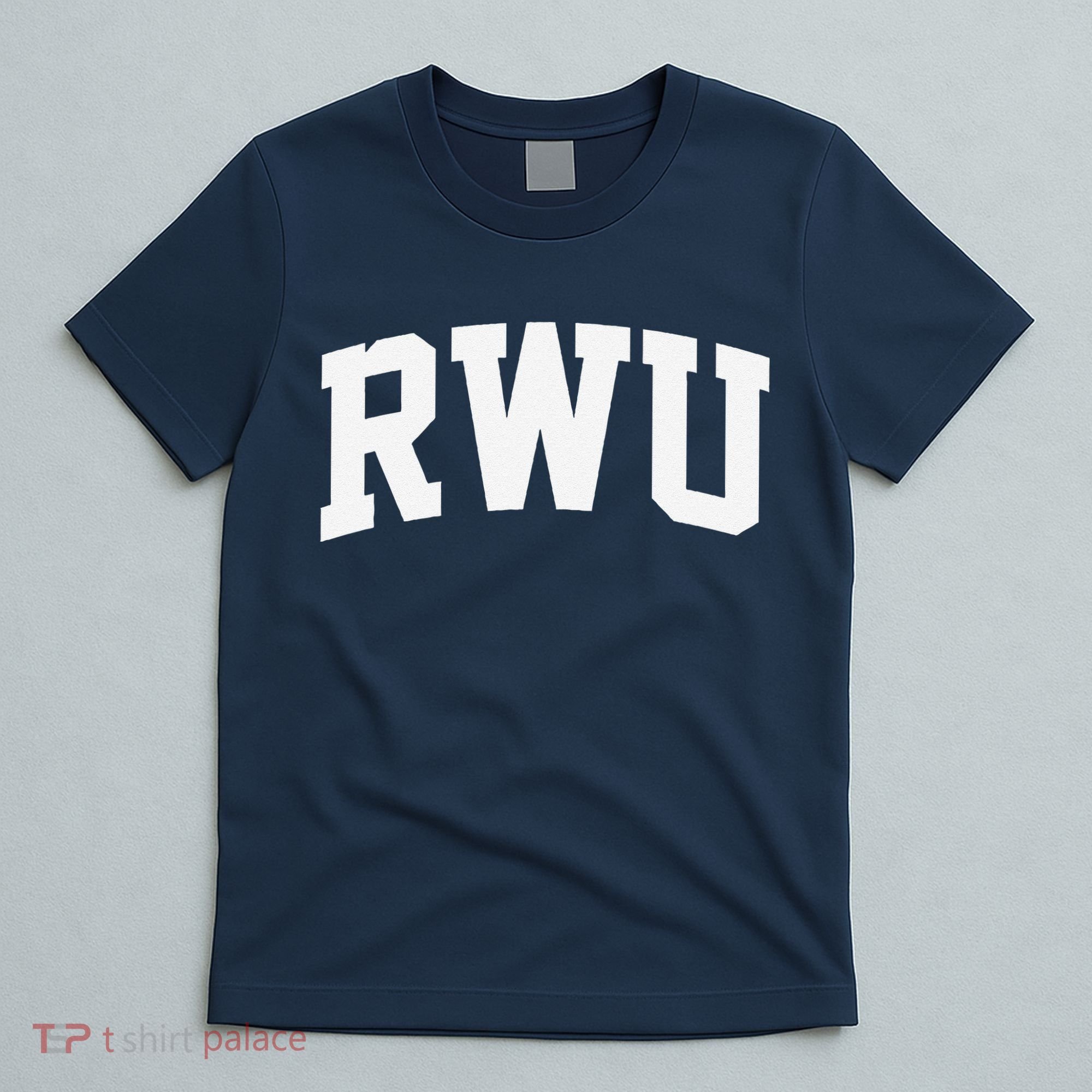 Rwu Arch Vintage Retro College Athletic Sports T-Shirt