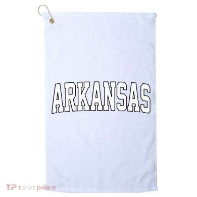 Retro Arkansas Vintage Arkansas Throwback Classic Golf Towel