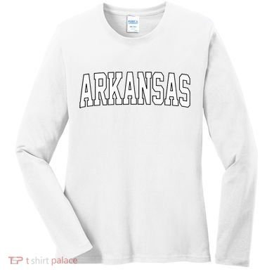 Retro Arkansas Vintage Arkansas Throwback Classic Women's Long Sleeve Shirt