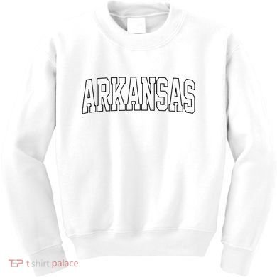 Retro Arkansas Vintage Arkansas Throwback Classic Kids Sweatshirt