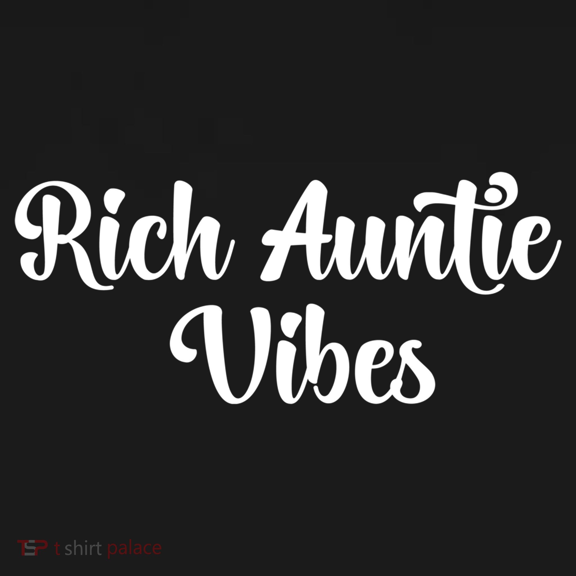 Rich Auntie Vibes Aunt Best Aunty Mothers Day Birthday Gift Women's Hoodie