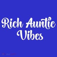 Rich Auntie Vibes Aunt Best Aunty Mothers Day Birthday Gift Women's Tank Top thumb 5