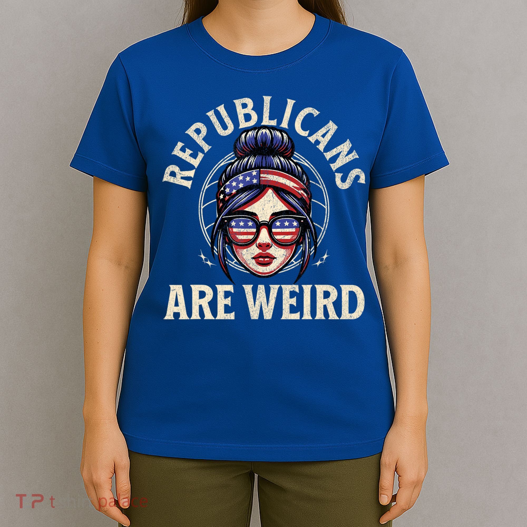 Republicans Are Weird Funny Political Election 2024 T-Shirt