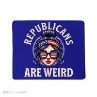 Republicans Are Weird Funny Political Election 2024 Mousepad thumb 0
