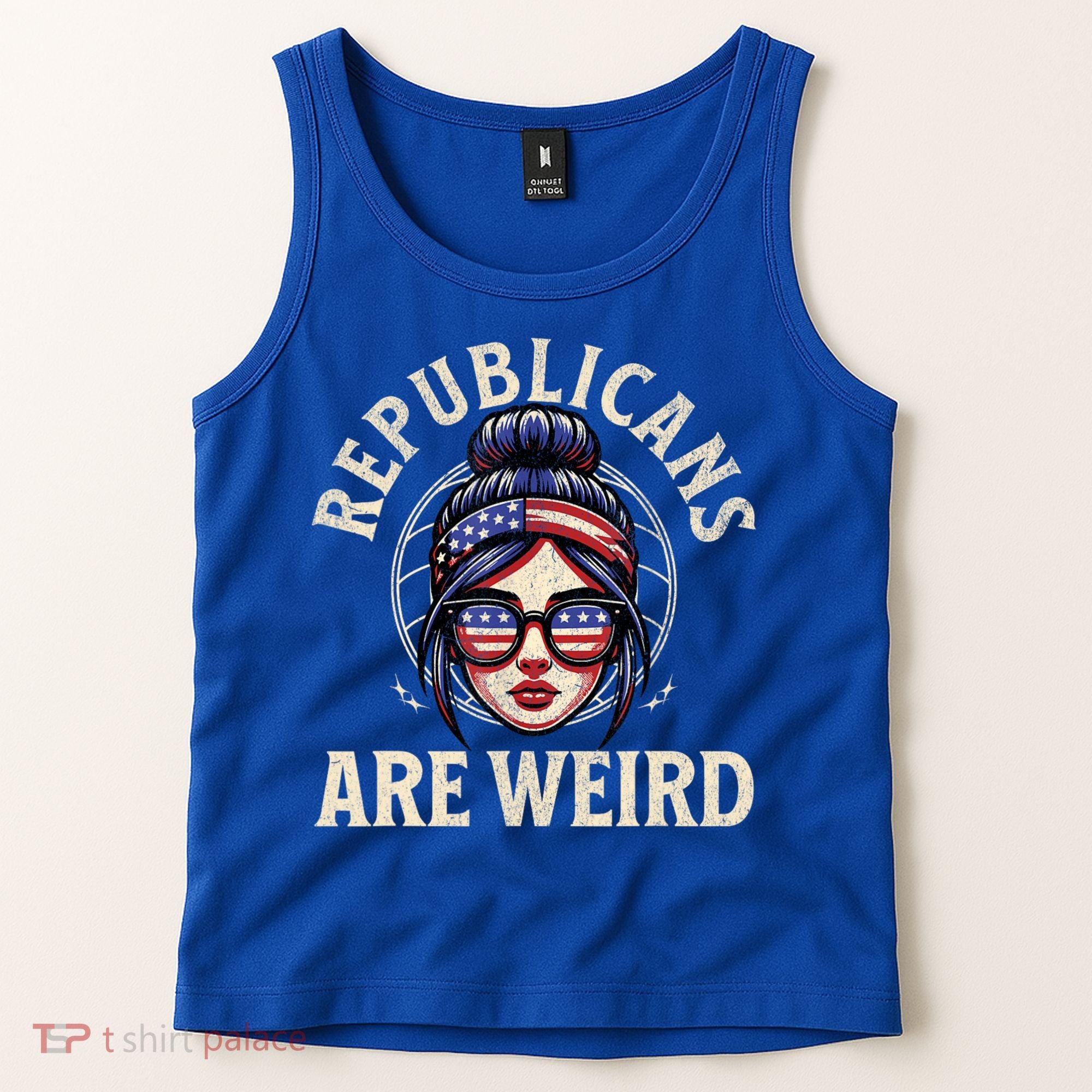 Republicans Are Weird Funny Political Election 2024 Tank Top