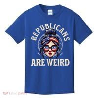 Republicans Are Weird Funny Political Election 2024 Kids T-Shirt thumb 0