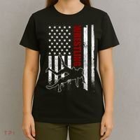 Retro American Wrestling Apparel US Flag Wrestling T-Shirt thumb 4