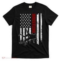 Retro American Wrestling Apparel US Flag Wrestling TShirt T-Shirt thumb 0