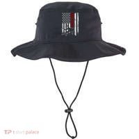 Retro American Wrestling Apparel US Flag Wrestling TShirt Bucket Hat thumb 0