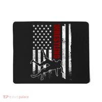 Retro American Wrestling Apparel US Flag Wrestling TShirt Mousepad thumb 0