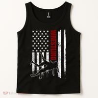 Retro American Wrestling Apparel US Flag Wrestling TShirt Tank Top thumb 2