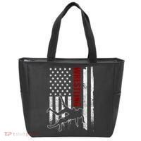 Retro American Wrestling Apparel US Flag Wrestling TShirt Tote Bag thumb 0