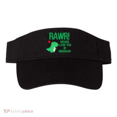 Rawr Means I Love You In Dinosaur Visor