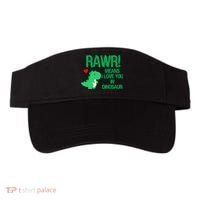 Rawr Means I Love You In Dinosaur Visor thumb 0