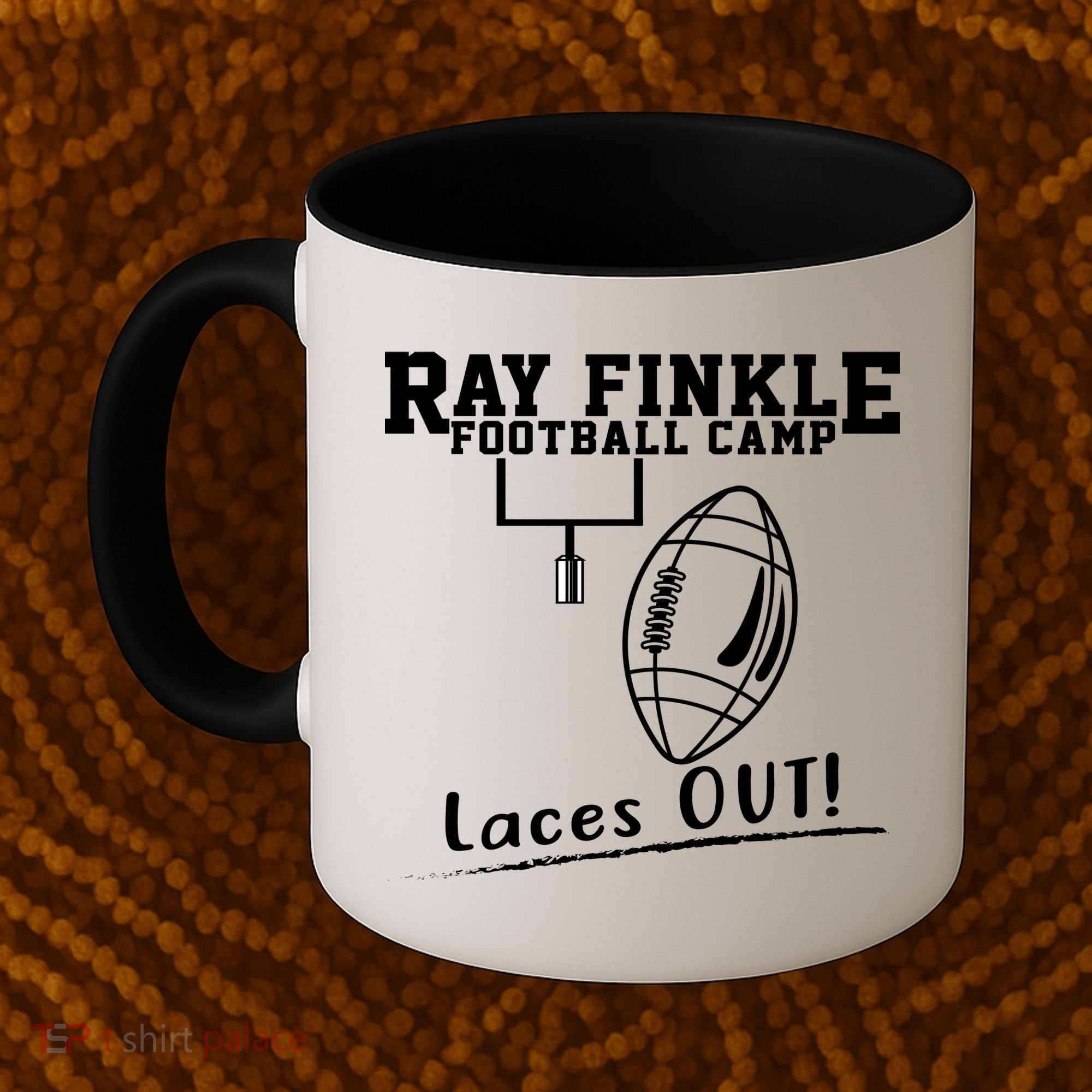 Ray Finkle Football Camp Laces Out Coffee Mug