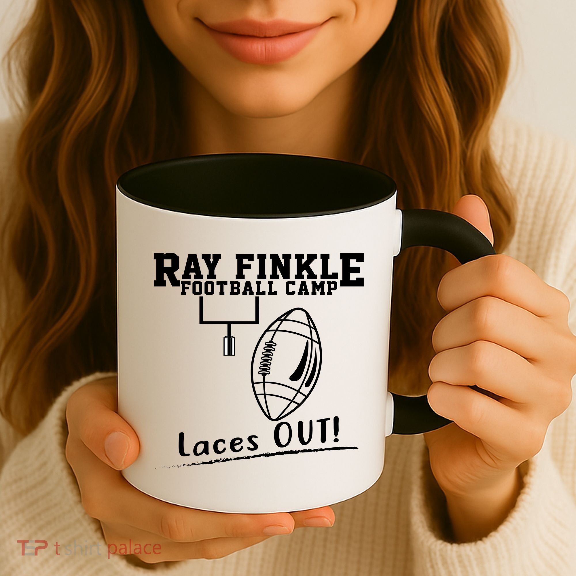 Ray Finkle Football Camp Laces Out Coffee Mug