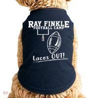 Ray Finkle Football Camp Laces Out Doggie Tank thumb 0
