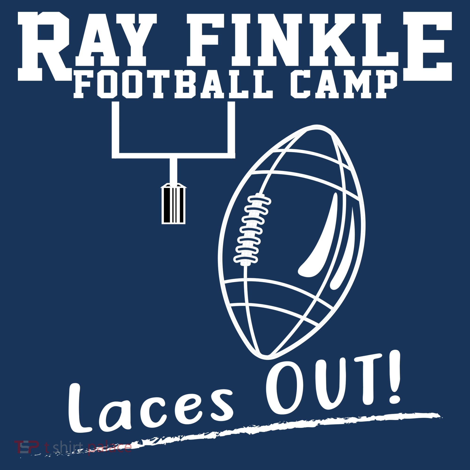 Ray Finkle Football Camp Laces Out Women's Tank Top