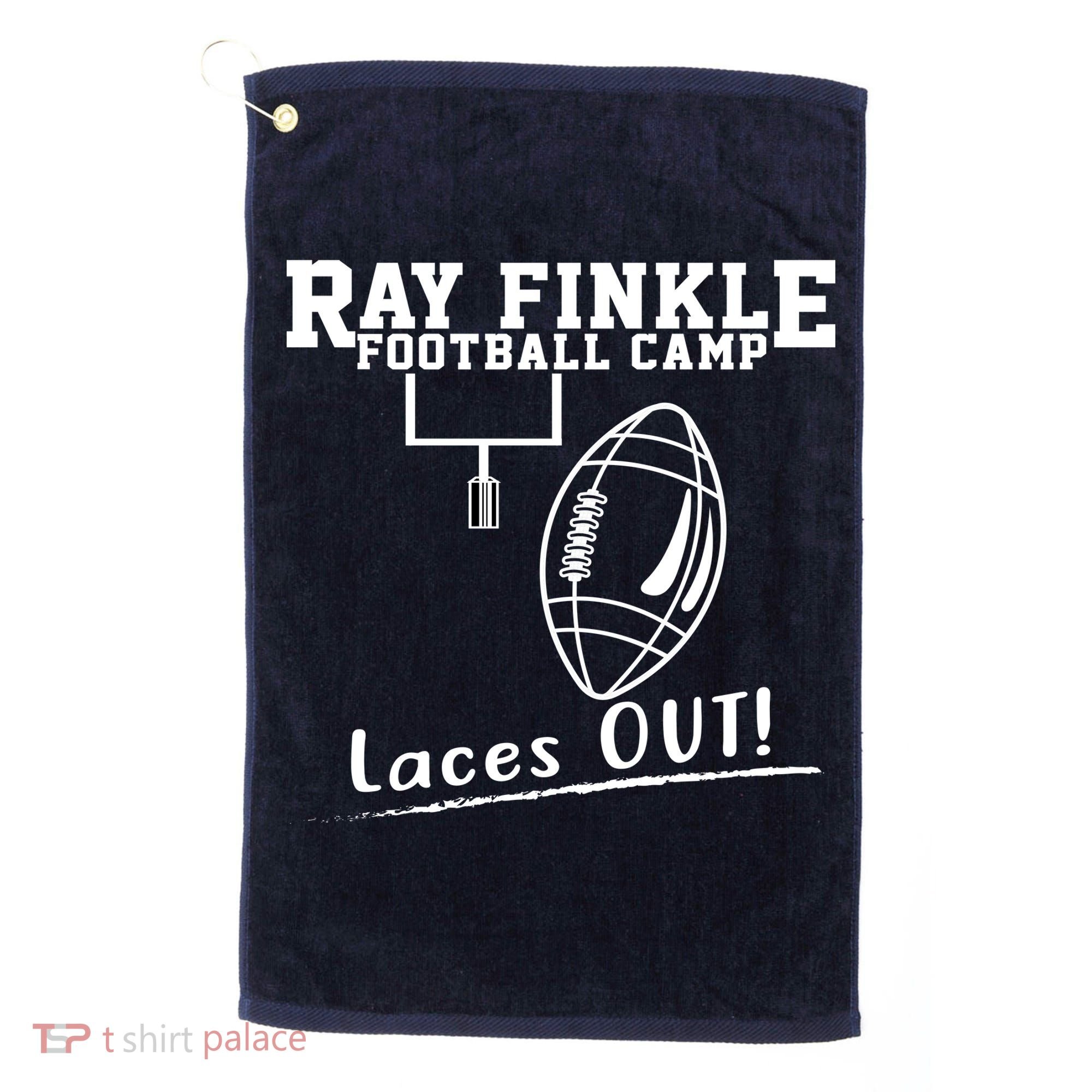 Ray Finkle Football Camp Laces Out Golf Towel