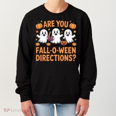 Retro Are You Fall O Ween Directions Teacher Halloween Women's Sweatshirt