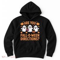 Retro Are You Fall O Ween Directions Teacher Halloween Hoodie thumb 0