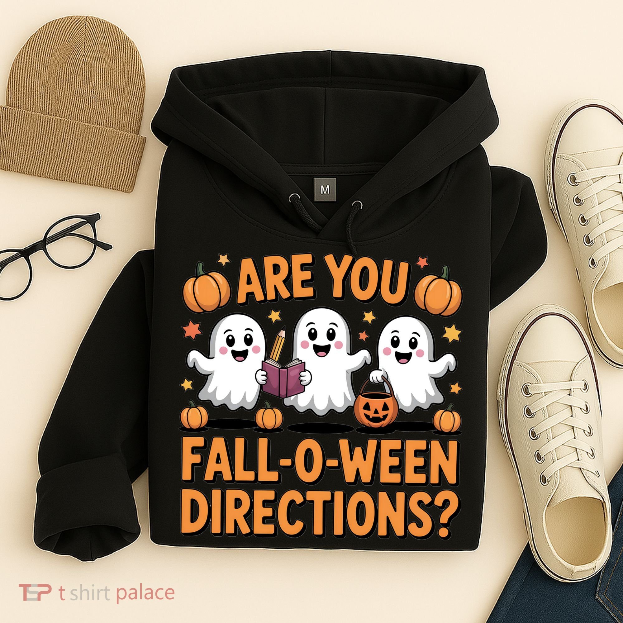 Retro Are You Fall O Ween Directions Teacher Halloween Hoodie