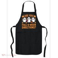 Retro Are You Fall O Ween Directions Teacher Halloween Apron thumb 0