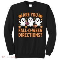 Retro Are You Fall O Ween Directions Teacher Halloween Sweatshirt thumb 0