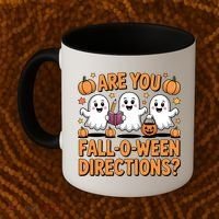 Retro Are You Fall O Ween Directions Teacher Halloween Coffee Mug thumb 2
