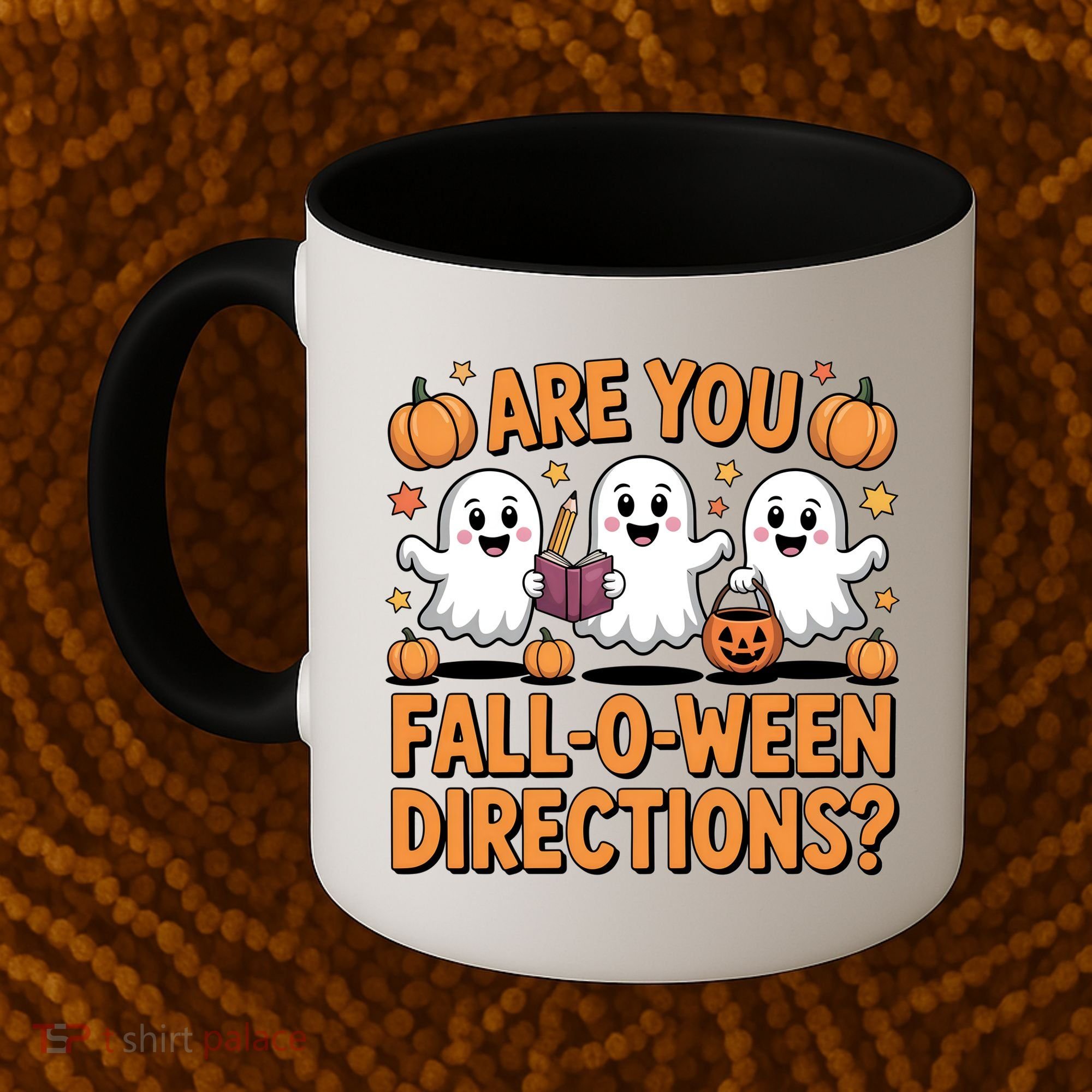 Retro Are You Fall O Ween Directions Teacher Halloween Coffee Mug