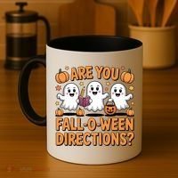 Retro Are You Fall O Ween Directions Teacher Halloween Coffee Mug thumb 4
