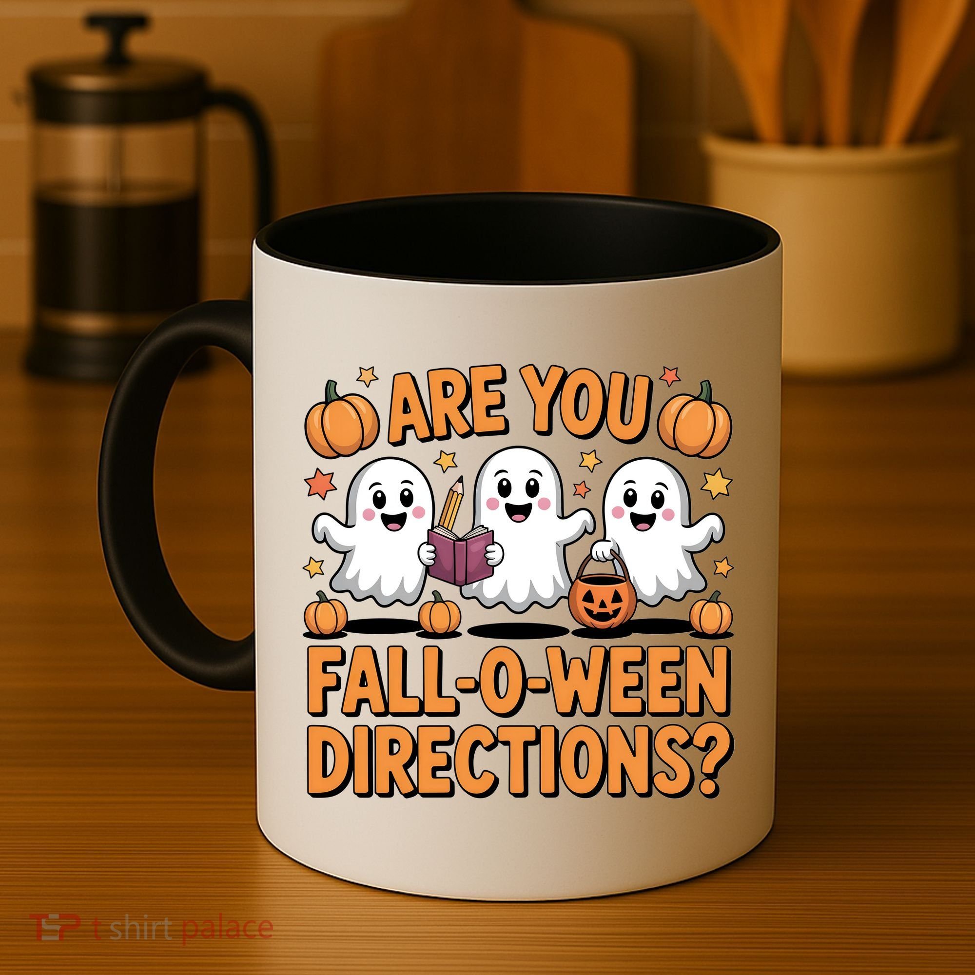 Retro Are You Fall O Ween Directions Teacher Halloween Coffee Mug