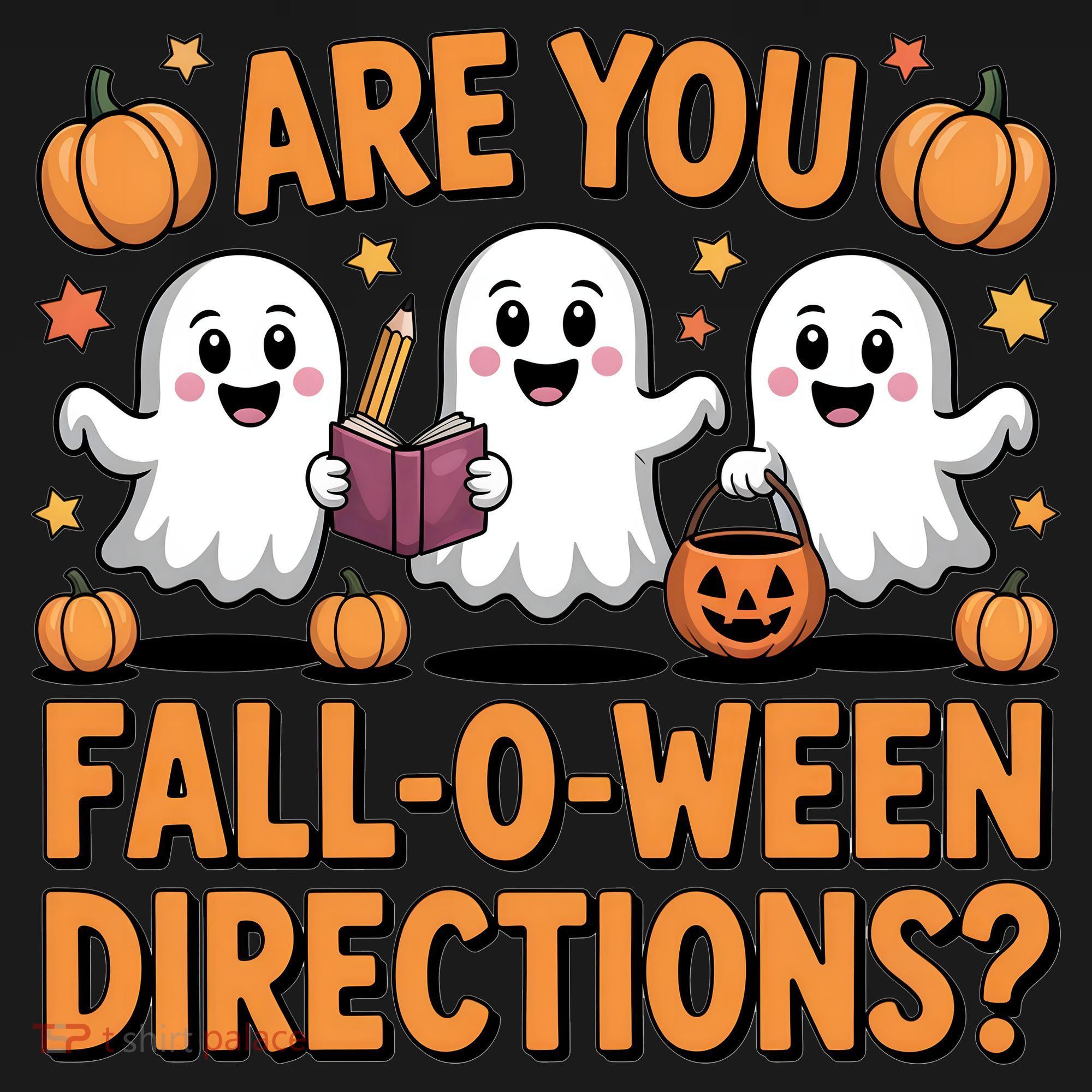 Retro Are You Fall O Ween Directions Teacher Halloween Coaster