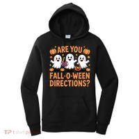 Retro Are You Fall O Ween Directions Teacher Halloween Women's Hoodie thumb 0